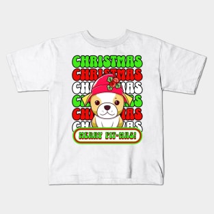 Merry Pit-mas 3 Kids T-Shirt